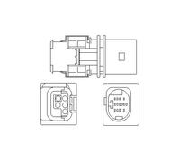 MAGNETI MARELLI Sonda Lambda PEUGEOT CITROËN FORD 2,0 2,2 1618KN 1701766
