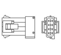 MAGNETI MARELLI Sonda Lambda PEUGEOT CITROËN LANCIA 2,0 1,6 1628.CX 9636148880