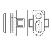 MAGNETI MARELLI Sonda Lambda Reguladora Compatible Para VW Sharan 2.0 2.8 VR6