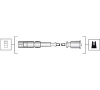 MAGNETI MARELLI Zündleitungssatz 941318111285
