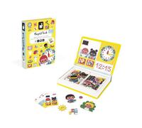 Janod Juego educativo magnético Magneti'Book La Hora J02724 75 piezas multicolor desde 3 años