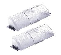 Magnetic AC Vent Deflector - White/Black, Air Conditioner Airflow Diverter, Multifunctional Deflector For Indoor, 12 Inch Length, Adjustable Louvers, 6 Magnets | Home, Bedroom, Office, Living Room, Ap
