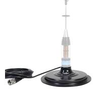 PNI Base magnética 170/PL 170 mm delgada con cable 4 m y conector PL259