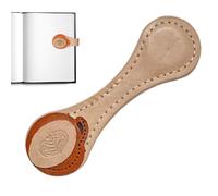 Magnetic Bookmark Vintage, Floral Reading Accessory, Magnet Pu Bookmark, Teacher Stationery Tool, Notebook Novel Holder, Diary Library Organizer, Office Desk Item for Men Students Teachers Writers