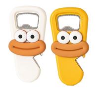 Magnetic Bottle Opener - 3.94×1.97in Cute Cartoon Beer Bottle Opener | Magnetic Beer Bottles Openers | Refrigerator Mount Beers Openers | Portable Soda Cans Opening Tool Home Kitchen Accessories Parti