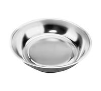 Magnetic Bowl Organizer, Round Metal Parts Holder, Strong Magnet Catch Tray, Non-Slip Hardware Dish, Ideal for Screws, Sockets, Bolts, Pins, Garage Bench, Toolbox, Mechanical Work