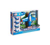 Magnetic Build-a-Plane Magnetic Toy Play Set 12 Pieces Colors May Vary White