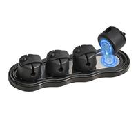 Magnetic Cable Clips Aid, Desk Wire Management Holder Gear, Clip Device with Sturdy Build, Premium Quality Cord Accessory, Reliable Wires Home Dorm Desktop Bedside Room Table Work Daily