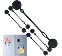 Magnetic Cable Tie - Silicone Cord Organizer, 5-Pack, 7.3in