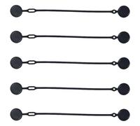 Magnetic Cable Tie - Silicone Cord Organizer, 5-Pack, 7.3in