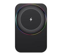 Magnetic Car Charger, Wireless Auto Charging Mount, 360° Rotatable Phone Holder with Fast Energy, Portable Dashboard Stand for Hands Unbound Use While Driving 3.86x2.52x4.8 Inches