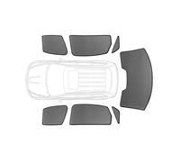 Magnetic Car Window Sunshade For Benz For C Class Sedan For W204 2007 2008 2009 2010 2011 2012 2013 Curtain Front Windshield Mesh Frame(2PCS Rear)