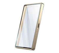 Magnetic Card Case, Card Protector Sleeve, Shockproof Anti-Abrasion Stackable UV-Resistant Metal Display Holder for Sports Poker Trading Tarot Grading Tournament, 5.51x3.35x0.39 In