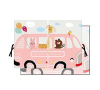 Magnetic Cartoon Car Rear Side Sunshade Window Curtain Children Sun Vi