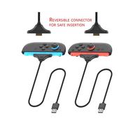 Magnetic Charging Cable for 2 Joy Pad Controllers, Length Revisible Interface Joy Pad Charger Cable