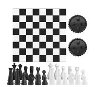 Magnetic Chess Game - Foldable Strategy Board Set | Playing Pieces with Magnetic Base Design, Portable Educational Tabletop Game for Family Gatherings Camping and Vacation Trips