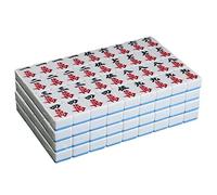 Magnetic Chinese Mahjong Games - 144 azulejos tradicionales para mahjong máquina o juego manual, perfecto para fiestas y entretenimiento
