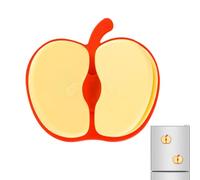 Magnetic Chip Clips - 4.33 Inches, ABS Material | Fruit Shape Bag, Refrigerator Magnet Clips For Snack Food Storage Pantry Freezer Cabinet Drawer Office Kitchen Organization