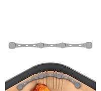 Magnetic Clip, Parchment Paper Holder, Food Grade Silicone, Strong Magnetic Grip, Prevents Paper Lifting Function, Top Cooking Accessory, Reusable Basket Liner Weight, For Home Kitchen