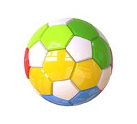 Magnetic Cubes - Rainbow Ball Puzzle Brain Teaser | Soccer Ball Cube Stress Reliever for Students, Boys, Kids, Girls, Preschool, Classroom, Travel, Car, Playroom, Airplane, Party, Birthday Gift