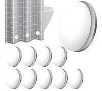 Magnetic Curtains Weights - Shower Liner Weights, Cloth Magnet Clips | Shower Curtain Weights Magnets, Heavy Duty Shower Curtain Magnets, Curtain Liner Clips for Drapery Tablecloth Flag Curtains