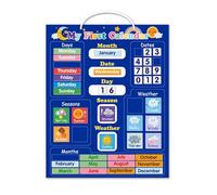 Magnetic Daily Calendar Kids - Gráfico Visual, Programador De Paredes Semanales | Herramienta De Tiempo Magnet De Jardín De Infantes Para Niños Pequeños, Rastreador De Fechas Para La Pantalla