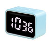 Magnetic Digital Kitchen Timer with Customizable Function, Large LED Display, 65x35x45mm Compact Size, Silent Operation, Count Up/Down, Rechargeable Battery for Cooking Exercise Gy (Azul)