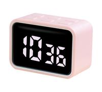 Magnetic Digital Kitchen Timer with Customizable Function, Large LED Display, 65x35x45mm Compact Size, Silent Operation, Count Up/Down, Rechargeable Battery for Cooking Exercise Gy (Rosa)