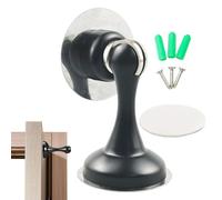 Magnetic Door, Stainless Steel Adhesive Door Holder, Secure Holding Solution, No Drilling Open Tool, Ideal for Hallway, Bedroom, Kitchen, Long Lasting Durability, 3.94 Inches