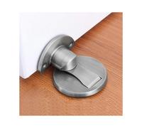 Magnetic Door Stop, Magnetic Door Stop Brushed Satin Nickel, Floor Metal Magnetic Door Stop, 1pc