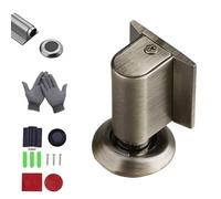 Magnetic Door Stopper, 2026 New Magnetic Door Stopper,No Drill Invisible Doorstops,Doors Wedge Stoppers,Wall and Floor Protection, for Interior Doors and Home Use (Cyan,1PC)