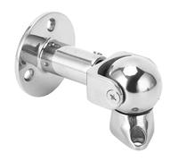 Magnetic Door Stopper, 316 Stainless Steel Marine Heavy Duty Door Catch for Bottom and Top, Angle Length Adjustable for Boats Yachts and RVs