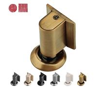 Magnetic Door Stopper, Upgrade Magnetics Doors Stoppers for Bottom, 2025 Upgrade No Drilling Doors Stop with Strong Magnet, Magnetic Gate Stops Door Catch Holder Keep Gate Open. (COPPER)