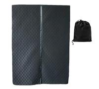 Magnetic doorCurtain - Windproof RV doorCover, Insulated Fabric Panel, Strong Magnetic Closure, Easy Setup Design With Home Temperature Control Use | doorWind Protector For Bedroom Living Room Bath