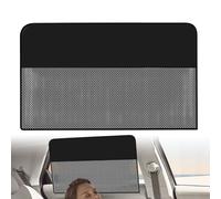 Magnetic Double Layer Car Sunshade - UV Protection & Heat Insulation Side Window Curtain | Universal Fit Mesh & Blackout Sunshade | Breathable Window Screen Allows Free