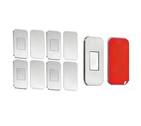 Magnetic Drawer - Latch Cabinet, Door Catch Set, Ultra Thin Adhesive Closure Catch, Cupboard Holder, Wardrobe Door Lock | Reliable Soft Close Solution For Kitchen Bathroom Storage Organization