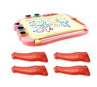 Magnetic Drawing Board, Educational Skill Pad, Erasable Doodle Screen, Size 25x20 cm, Sketching Writing Tool Boys Girls Birthday Party Roadtrip Car Classroom Reliable Utility Consistent Compact Strong