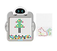 Magnetic Drawing Painting Board, 33.5x4.2x38.4cm ABS Reusable Doodle Pad with Interactive Design, Accessories for Creative Art, Learning, Travel, Home Play