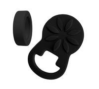 Magnetic Eyeglass Holder - Secure Silicone Stylish Clip, Strong Magnetic Eye Glass Holder Attachment, Non-Slip Design, Versatile Accessory | Convenient Clip For Sunglasses Work Badges Shirts P, Negro