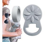 Magnetic Eyeglass Holder - Secure Silicone Stylish Clip, Strong Magnetic Eye Glass Holder Attachment, Non-Slip Design, Versatile Accessory | Convenient Clip For Sunglasses Work Badges Shirts P, Gris