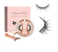 Magnetic Eyelash- False Clusters, Eyelash Curler | For Travel Business Trip Home Women Girl Beginners Beauty Volume Wife Friend Sister Daughter Daughter Lightweight Breathable Sturdy.