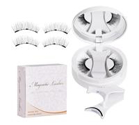Magnetic Eyelashes, False Lashes Set, Reusable Lash Strips, Glue- Application, Lightweight Natural Look, Daily Wear Cosplay Stage Makeup, Reusable Beauty Lashes