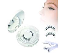 Magnetic Eyelashes, Magnetic Eyelashes with Applicator, Reusable Magnetic Eyelashes, Eyelash Magnetic Eyelashes, Easy to Put on, No Glue Or Liner Needed (12)