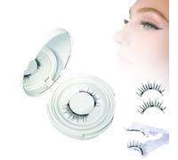 Magnetic Eyelashes, Magnetic Eyelashes with Applicator, Reusable Magnetic Eyelashes, Eyelash Magnetic Eyelashes, Easy to Put on, No Glue Or Liner Needed (03)
