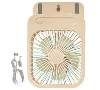 Magnetic Fan For Cruise Ship | 4-Speed Portable Rechargeable Wind Blower,Desk Fan - For Cruise Travel Camping Beach Vacation Hotel Sleeping