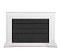 Magnetic Fireplace Cover - 99x81cm Oxford Cotton | Fire Place Draft Stopper Insulation Screen | Heat Loss Blocking Fireplace Shield Curtain For Iron Frame Living Room Home Energy Saving Use