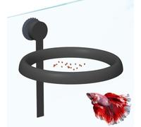 Magnetic Fish Feeding Ring - Floating Aquarium Food Feeder | Self-Adjusting