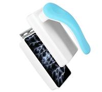 Magnetic Fish Tank Cleaner - 18cm Aquarium Glass Scraper, Floating Algae