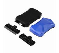 Magnetic Fish Tank Scraper, Wireless Glass Cleaner Tool with Flip Scrubber and Blade, Interchangeable Head for Glass or Acrylic Aquariums 3-10 mm Thick