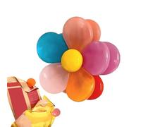 Magnetic Flower Bag Clips | Flower Shape Food Clamps - Cute Chip Clips | for Snacks Bread Refrigerator Whiteboard Photos Artwork Classroom Bathroom Cabins